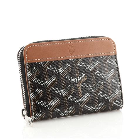 goyard wallet price us|goyard zipper wallet.